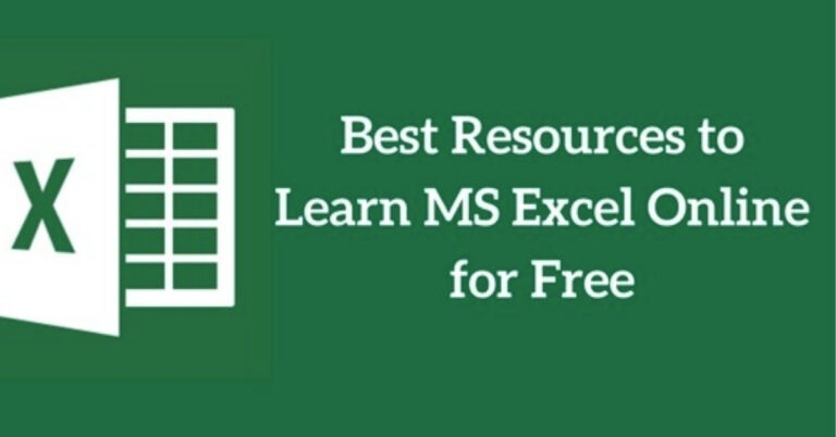 How to Learn Excel