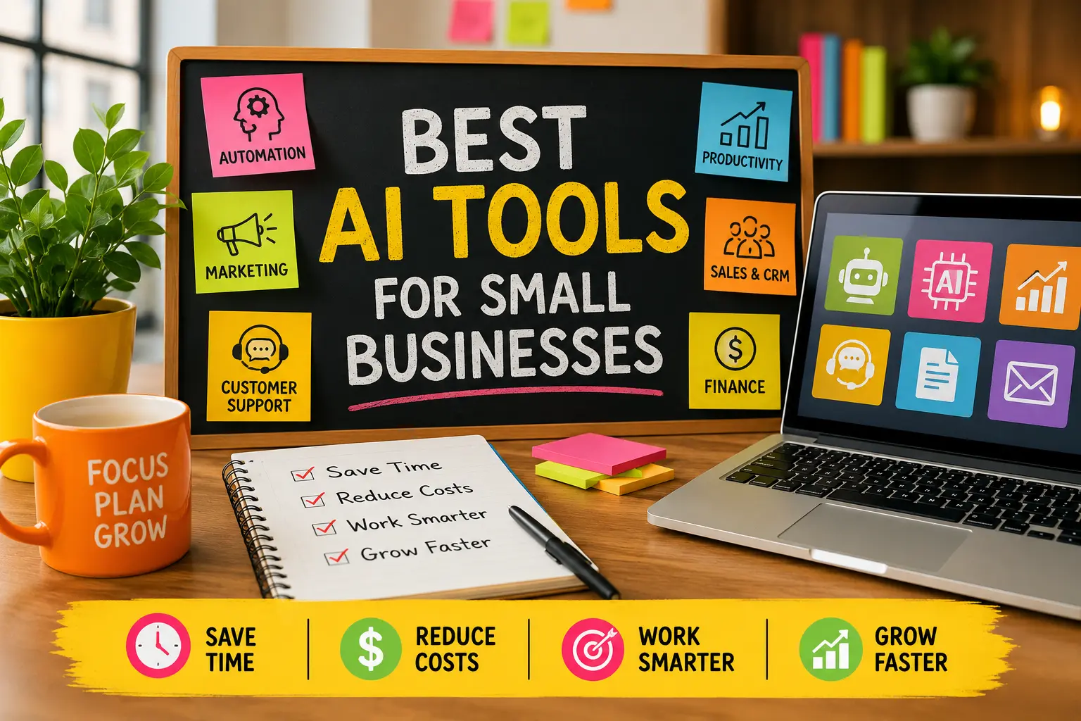 best AI tools for small businesses