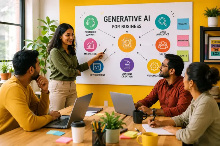 generative AI for business