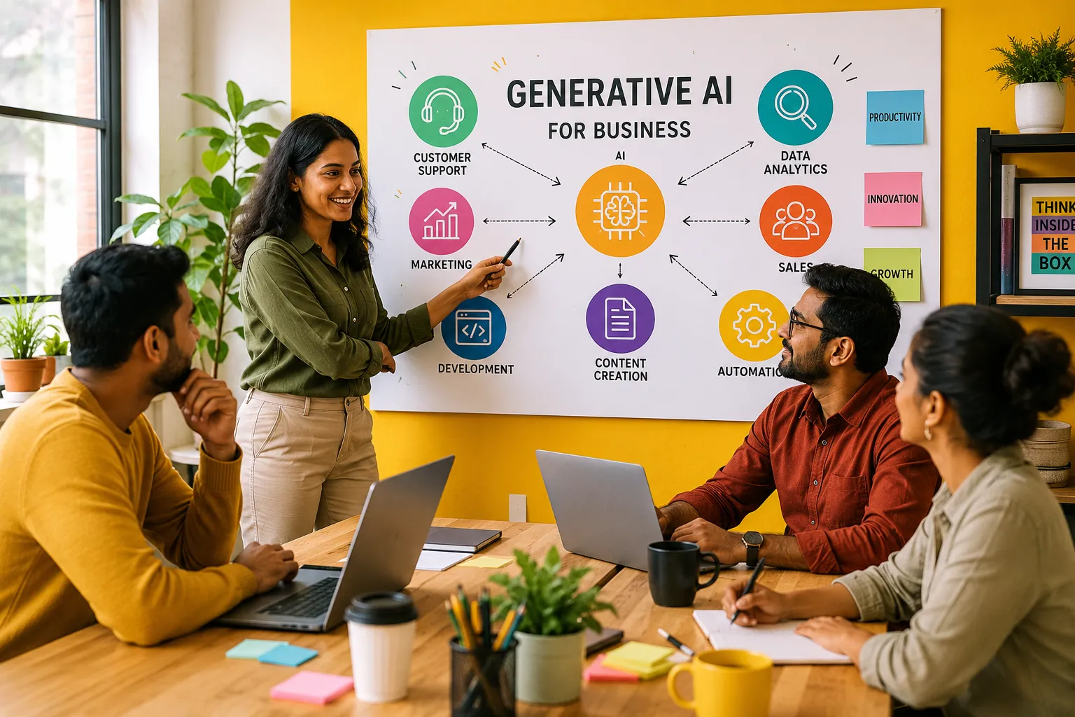 generative AI for business