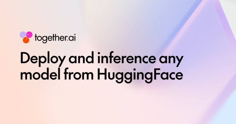 Deploy and inference any model from HuggingFace