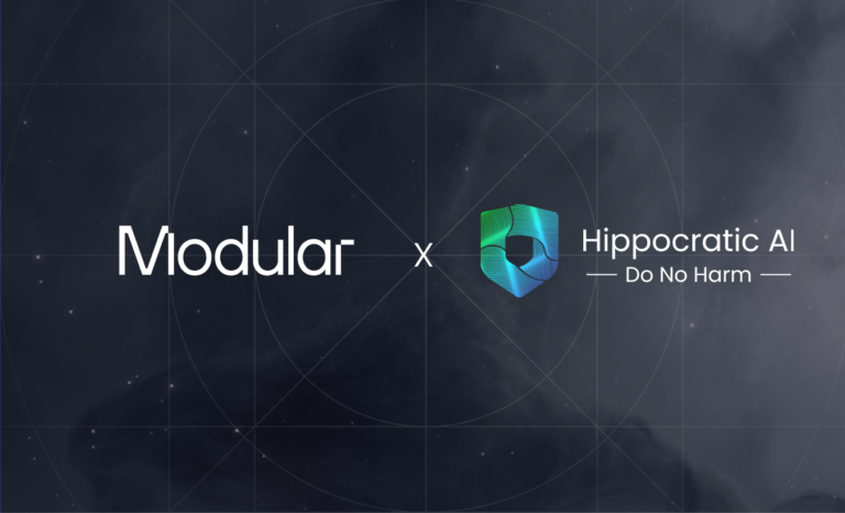 Hippocratic AI partners with Modular to power flexible, high-quality inference for real-time patient conversations