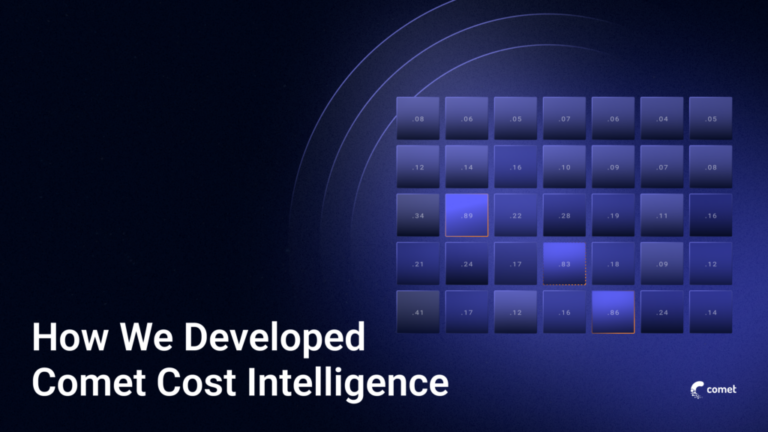How We Developed Comet Cost Intelligence