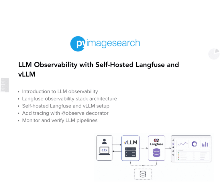 LLM Observability with Self-Hosted Langfuse and vLLM