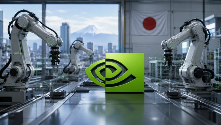 Nvidia Taps Japan’s Robot Giants for Factory AI