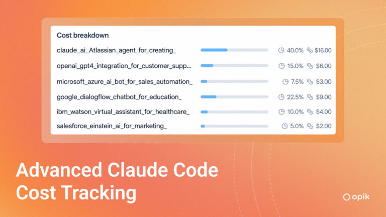 UI screenshot of claude code cost tracker showing breakdown of individual tool call spend