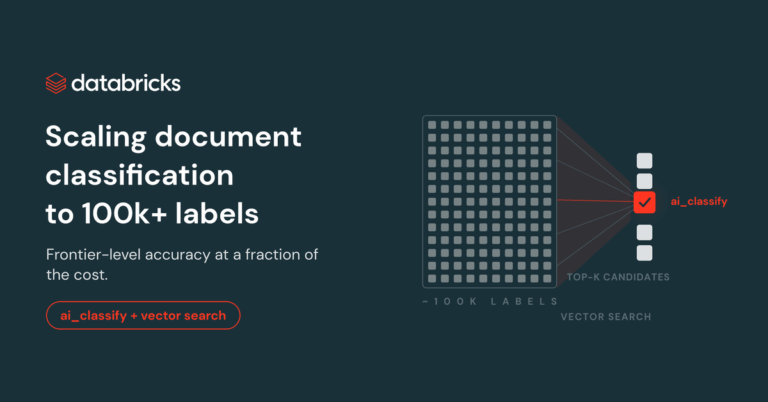 Scaling document classification to 100k+ labels