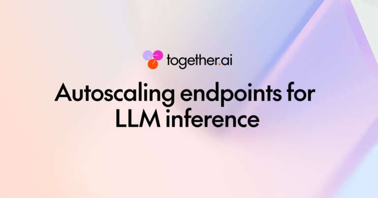 Autoscaling endpoints for LLM inference