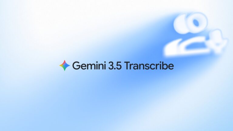 Introducing Gemini 3.5 Transcribe