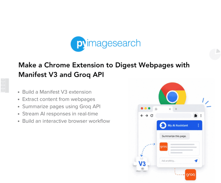 Make a Chrome Extension to Digest Webpages with Manifest V3 and Groq API